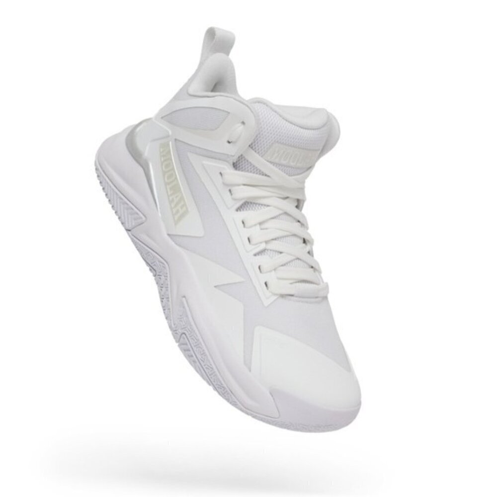 Moolah Women's Triple Double White Sneakers Basketball Shoes Size 7.5 New